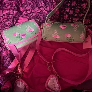 Juicy Couture retro cherry shoulder Women's Bag bundle